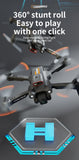 New M17 Max Drone 8K Professinal Optical Flow Dron Triple HD Camera Foldable RC Helicopter WIFI FPV Height Hold Sell LED 5000M