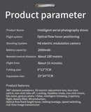 New M17 Max Drone 8K Professinal Optical Flow Dron Triple HD Camera Foldable RC Helicopter WIFI FPV Height Hold Sell LED 5000M