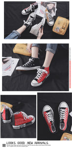 Girls School Student Casual Running Shoes Designer Fashion Youth Women Sneakers Woman's Rubber Canvas Shoes Female Flat Sneakers