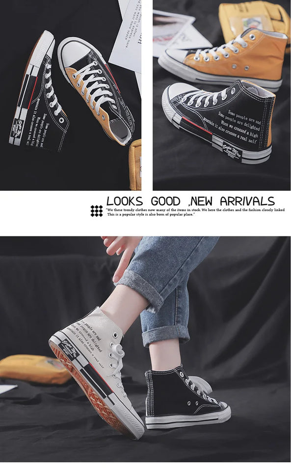 Girls School Student Casual Running Shoes Designer Fashion Youth Women Sneakers Woman's Rubber Canvas Shoes Female Flat Sneakers