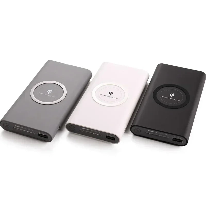 Wireless Power Bank Samsung Fast Charging 20000mAh Portable LED Display External Battery Pack for iPhone Xiaomi Huawei PowerBank