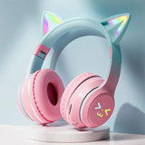 RGB Glow Portable Headphones Blutooth