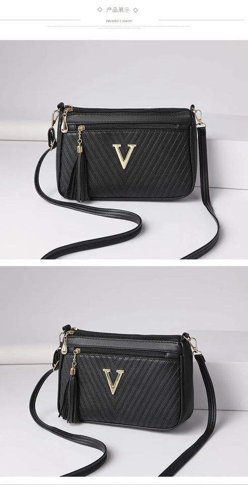 Women's Middle-aged Crossbody Bag Korean Version 2025