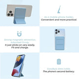 10000mah Foldable Magnetic Power Bank For IPhone External Battery Powerbank Wireless Charger For iPhone Huawei Xiaomi Samsung