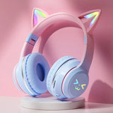 RGB Glow Portable Headphones Blutooth