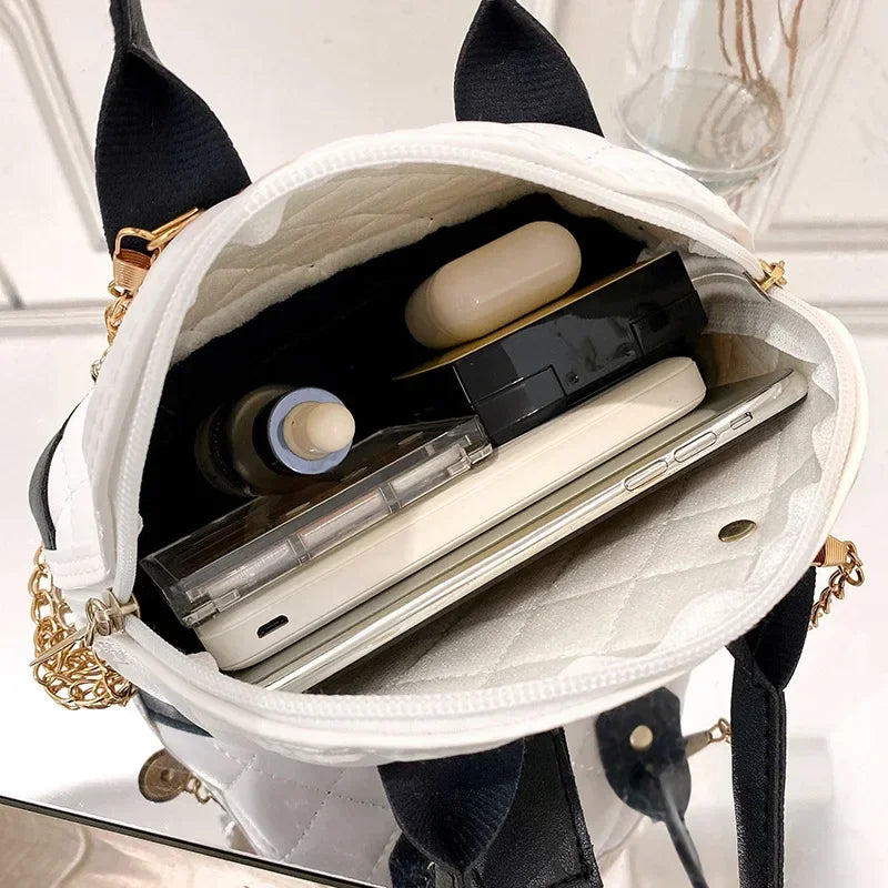 New Fashion Lingge Shell Bag Single Shoulder Messenger Bag