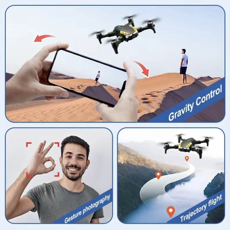 Adult drone with camera 4k hover overhead shooting, brushless motor, fpv intelligent obstacle avoidance and other modes