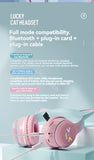RGB Glow Portable Headphones Blutooth