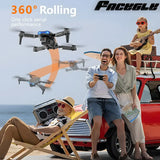 Drones with camera for Adults 8K,Auto-Follow, Trajectory Flight,One Key Take Off, 2 Batteries, Drones for Adults Kids Christmas