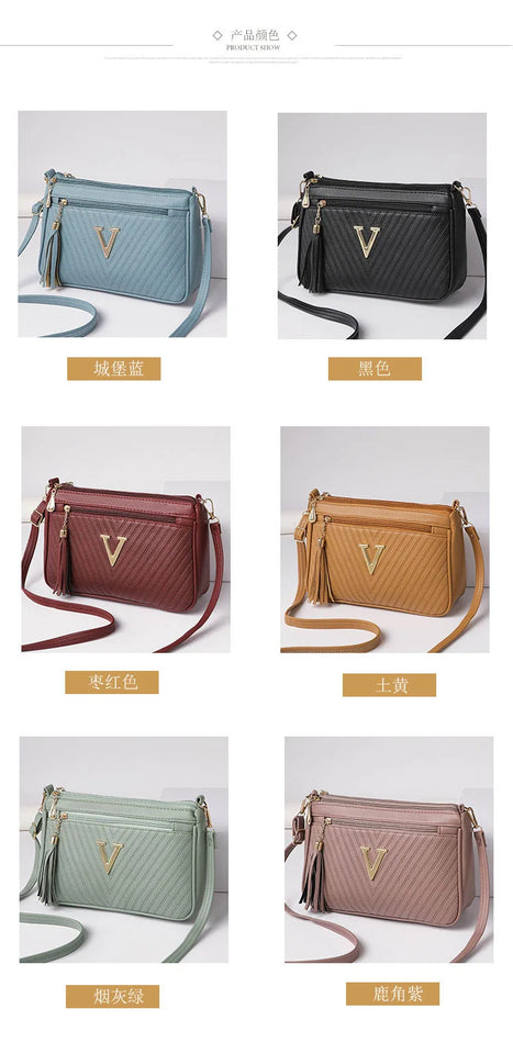 Women's Middle-aged Crossbody Bag Korean Version 2025
