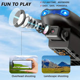 Drones with camera for Adults 8K,Auto-Follow, Trajectory Flight,One Key Take Off, 2 Batteries, Drones for Adults Kids Christmas
