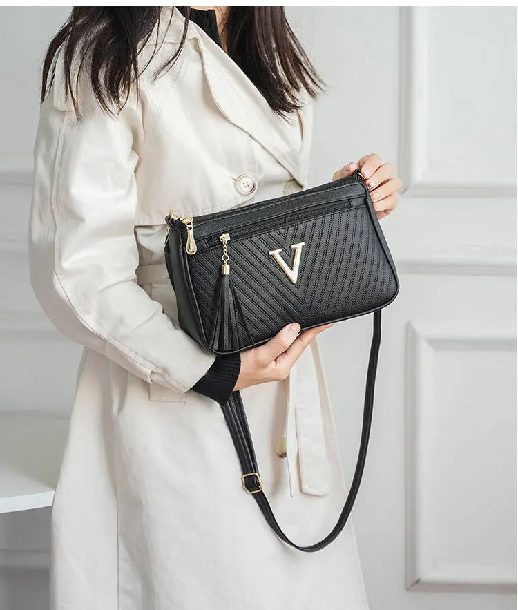 Women's Middle-aged Crossbody Bag Korean Version 2025