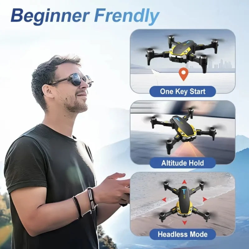 Adult drone with camera 4k hover overhead shooting, brushless motor, fpv intelligent obstacle avoidance and other modes