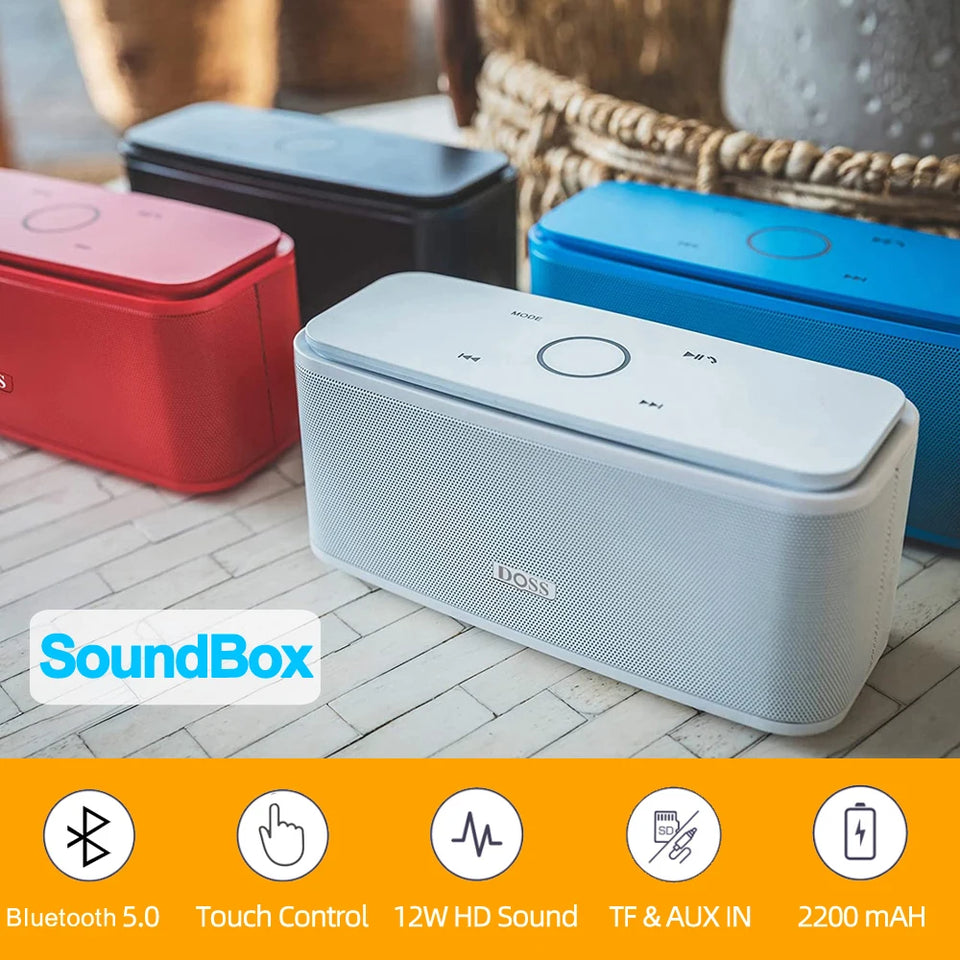 DOSS Bluetooth Speaker SoundBox, Touch Control