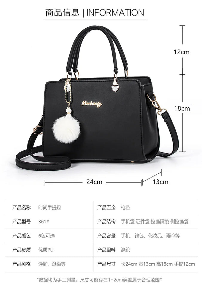 Women Bag Shoulder Handbag Women Vintage Messenger Bag
