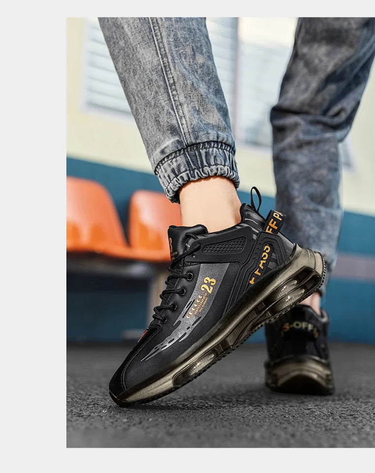 Men Sneaker Shoes Casual Sports Basketball Shoes for Men High Top Male Running Shoes Walking Style Shoes Fashion Footwear