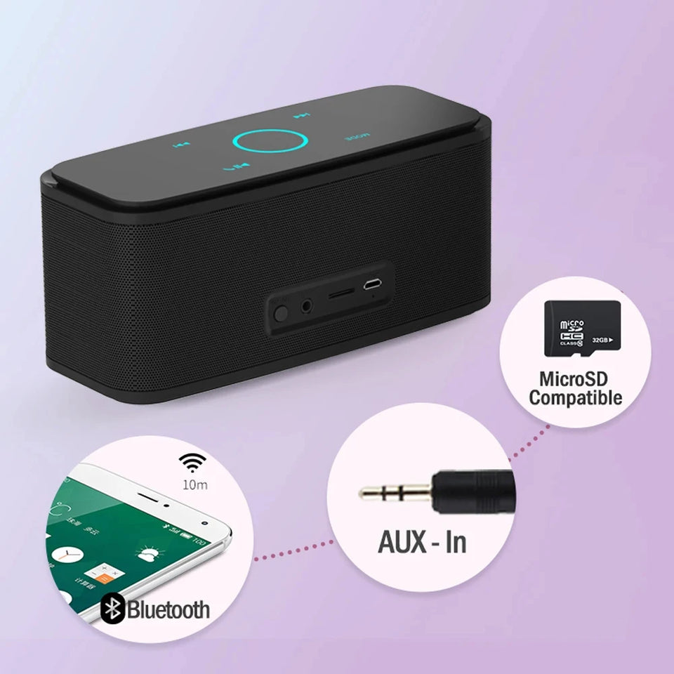 DOSS Bluetooth Speaker SoundBox, Touch Control