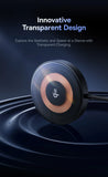 Baseus 15W Magnetic Wireless Charger Qi2 Certified Fast Charging Built-in Stand Phone Charger For iPhone 16 15 14 13 Pro Max