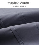 Spring Autumn Long Trench Men Fashion Business Casual Windbreaker Coat Mens Solid Single Breasted Trench Outerwear Plus Size 5Xl