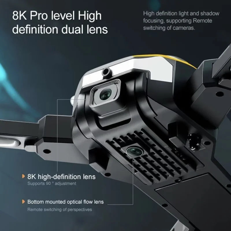 Adult drone with camera 4k hover overhead shooting, brushless motor, fpv intelligent obstacle avoidance and other modes
