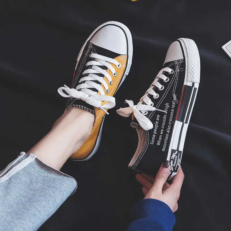 Girls School Student Casual Running Shoes Designer Fashion Youth Women Sneakers Woman's Rubber Canvas Shoes Female Flat Sneakers