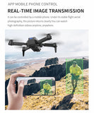 E99 K3 Pro HD 4k Drone Camera High Hold Mode Foldable Mini RC WIFI Aerial Photography Quadcopter Toys Helicopter with 2 Battery