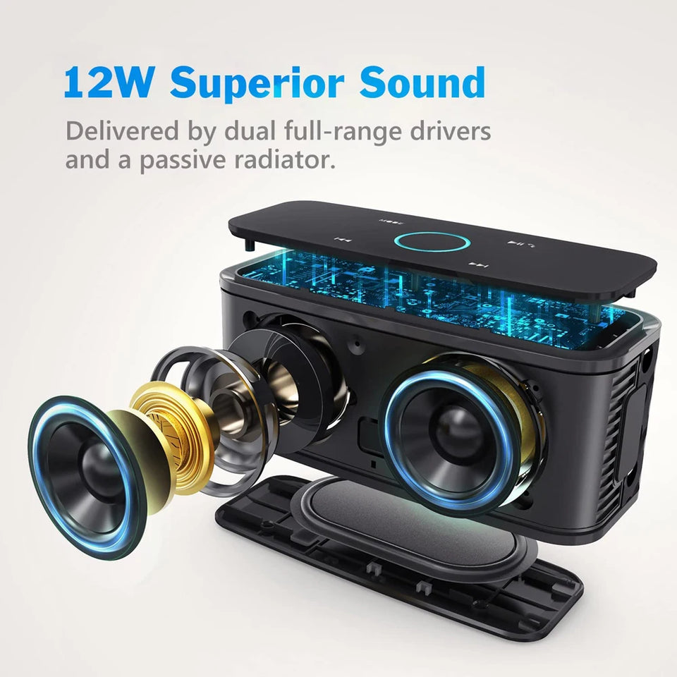 DOSS Bluetooth Speaker SoundBox, Touch Control