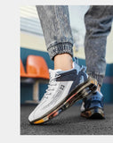 Men Sneaker Shoes Casual Sports Basketball Shoes for Men High Top Male Running Shoes Walking Style Shoes Fashion Footwear