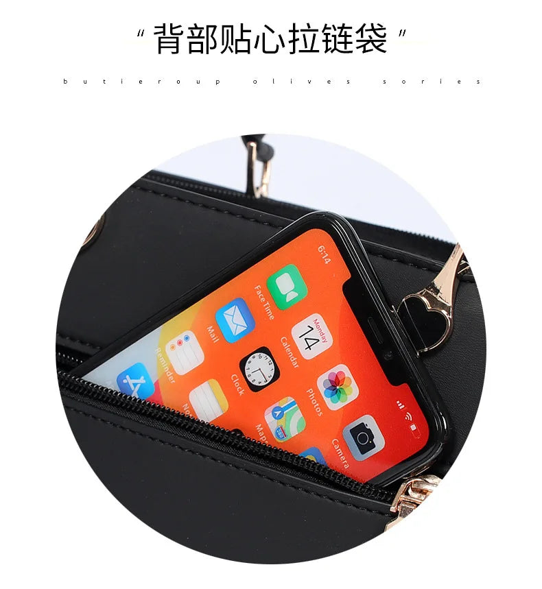 Women Bag Shoulder Handbag Women Vintage Messenger Bag