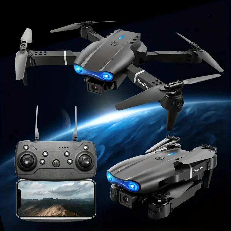 Drones with camera for Adults 8K,Auto-Follow, Trajectory Flight,One Key Take Off, 2 Batteries, Drones for Adults Kids Christmas
