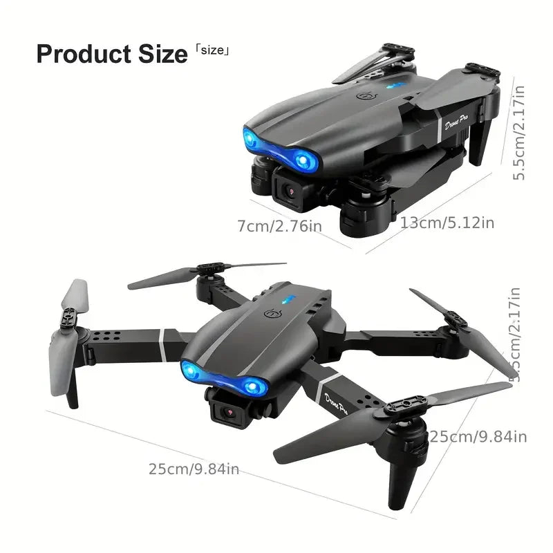 Drones with camera for Adults 8K,Auto-Follow, Trajectory Flight,One Key Take Off, 2 Batteries, Drones for Adults Kids Christmas