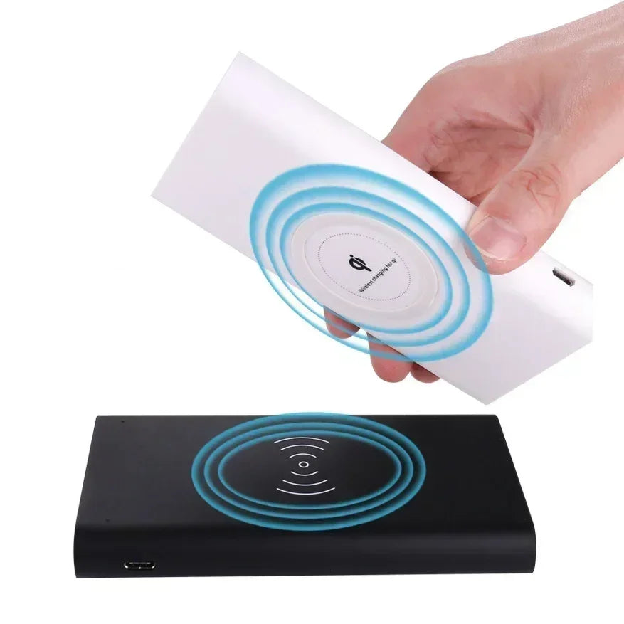 Wireless Power Bank Samsung Fast Charging 20000mAh Portable LED Display External Battery Pack for iPhone Xiaomi Huawei PowerBank