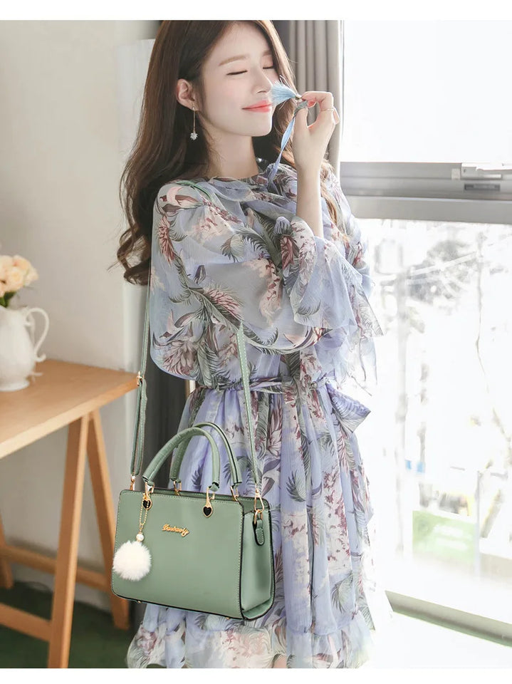 Women Bag Shoulder Handbag Women Vintage Messenger Bag