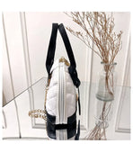 New Fashion Lingge Shell Bag Single Shoulder Messenger Bag