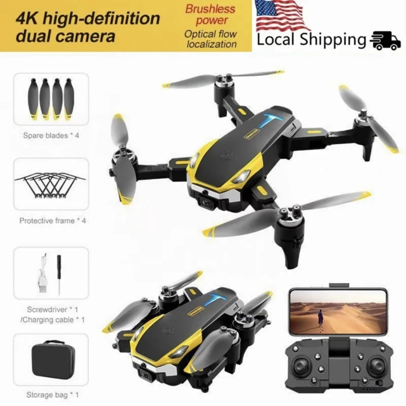 Adult drone with camera 4k hover overhead shooting, brushless motor, fpv intelligent obstacle avoidance and other modes