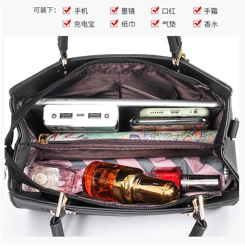 Women Bag Shoulder Handbag Women Vintage Messenger Bag