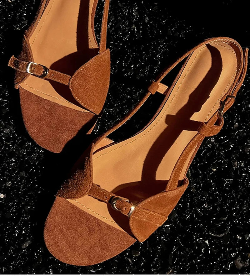 Bohemian Style Summer Women Sandals Fashion Open Toe Flats Sandal Shoes Ladies Outdoor Beach Vaction Footwear