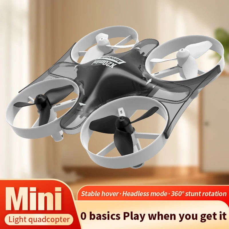 New X20 Mini Drone Rotating Colorful Light Quadcopter Drone RC Aircraft Quadcopter Mini UAV Toy Helicopter Kid Gift Toys UFO