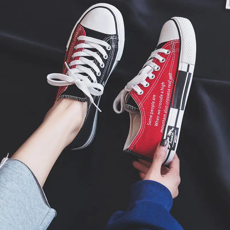 Girls School Student Casual Running Shoes Designer Fashion Youth Women Sneakers Woman's Rubber Canvas Shoes Female Flat Sneakers