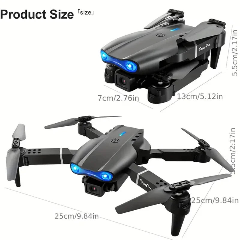 Drones with camera for Adults 8K,Auto-Follow, Trajectory Flight,One Key Take Off, 2 Batteries, Drones for Adults Kids Christmas