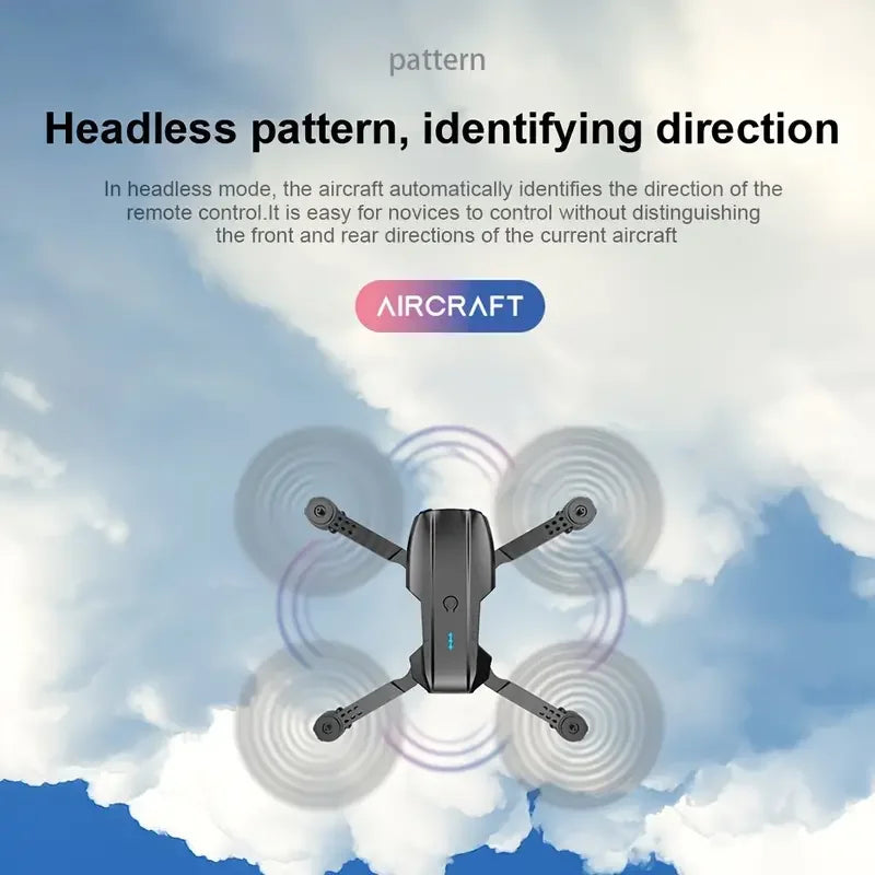 2025 E99 PRO RC Drone, HD Dual Camera FPV WiFi, Foldable RC Quadcopter Drone, RC Drone Toys For Beginners Men's Christmas Gifts