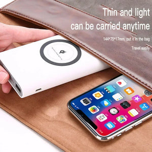 Wireless Power Bank Samsung Fast Charging 20000mAh Portable LED Display External Battery Pack for iPhone Xiaomi Huawei PowerBank