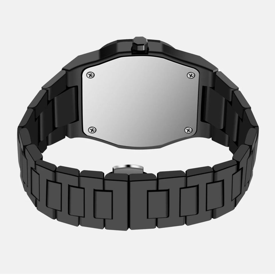 Noiraq™ Arabic Matt Black Watch | Limited Edition