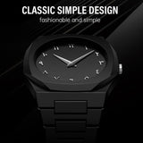 Noiraq™ Arabic Matt Black Watch | Limited Edition